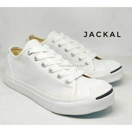 รองเท้าผ้าใบสไตล์ Converse Jack ยี่ห้อ MaShare สีขาว