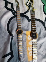 carven 瑞士情侶手錶男裝手錶女裝手錶 swiss watch 鋼帶手錶 all stainless steel  water resistant watch情人節禮物結婚週年禮物日期顯示手錶腕錶