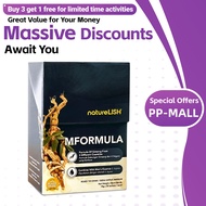【PP-MALL】natureLISH MFORMULA OF GINSENG FROM 4 DIFFERENT COUNTRIES COMBINE WITH L-Arginine 10g x 30s