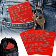Red Card Know Your Rights Card Public And Residential Card Wallet Info Contact G6U3