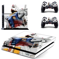 GUNDAM P5 PS4 Skin Sticker Decal Cover For PlayStation 4 Console and 2 Controllers PS4 Fat Skin Stic