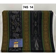 Sarung tenun Atlas premium 745 motif dobby kembang