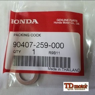 Oil Change Nut Ring Honda Motorcycle 90407-259-000 Genuine Center 1