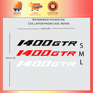 Kawasaki 1400 GTR Sticker Reflective racing motogp stiker superbike ZG1400 xz14 motor waterproof Vin