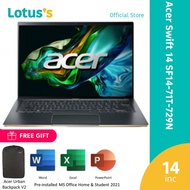 Acer Swift 14 SF14-71T-729N Laptop Blue (i7-13700H, 16GB, 1TB SSD, Windows 11, Home & Student)