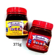 gardenia delicia chocolate spread 200g/375g