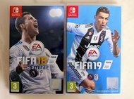 Nintendo Switch FIFA 18 & FIFA 19 遊戲