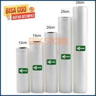 Plastic Vacuum Food Bag Sealer 20x500cm 25x500cm 28x500cm 1 Roll