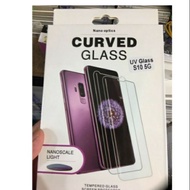 Galaxy S10 5G - Tempered glass with full glue and UV light, full transparent screen