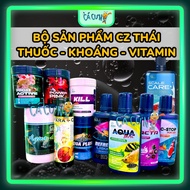 Cz AQUA BAC - HIGH ACTIVE - BACTA - AQUA H - REFRESH -BAC STOP SCALE CARE For Arowana, Tiger Fish, S