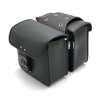 1 bag Motorcycle Multi-Purpose PU Leather Luggage Bag, motorbike storage box, leather motorbike bag,