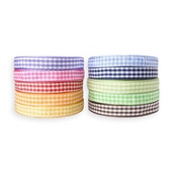 1/2 inch Or 1.25cm _ 5Meter Square Pattern Ribbon