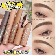 Liquid Eyebrow Paint Dual-function Eyebrow Makeup Tool Pencil Tattoo Makeup Long-lasting W9h1
