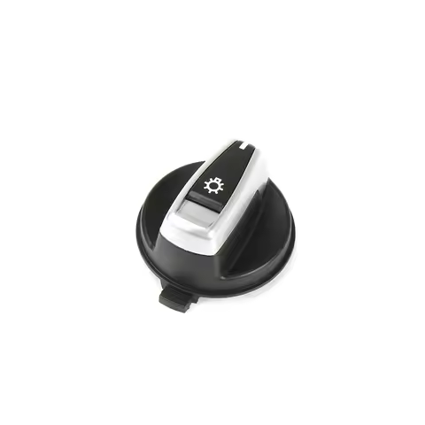 Headlight Switch Knob 61316932796 Headlamp Switch Rotary Knob Button Cap Headlight Switch Adjustment