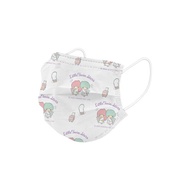 【Sanrio 三麗鷗】成人平面醫療口罩-出遊系列 雙星仙子出去玩 （10入/盒） （17.5*9.5cm）_廠商直送