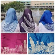 Shawl Soft Satin Printed