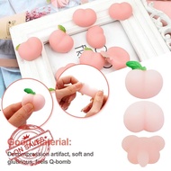Funny Peach Butt Squeeze Toys Mini Peach Fidget Toy Relief Stress Squishy Soft Vent Novelty Q7C5