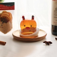 麋鹿雙層玻璃杯