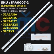 Backlight TV COOCAA 32 Inch 32A2A11A 32TB7000 32E2A22G 32E2A12T 32C2X7 JL.D32071330-001CS-M