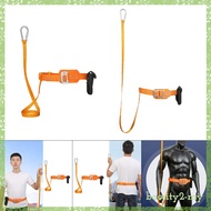 [BaositybbMY] Belt with Lanyard, Tree Climbing Safety Harness Protective Gear, Personal  Fall Arrest