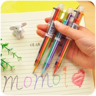 MultiColor 6 in 1 Ballpoint Pen - MultiColor