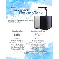 MAXSPECT DESKTOP TANK SET (BASIC/COMPLETE) (40X40X36CM/40X40X36CM)
