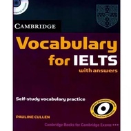Paper Books 雅思Cambridge Vocabulary for IELTS  黑白B5