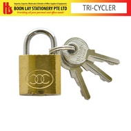 Tri-Cycler CK261 Pad Lock Flat Luggage Lock 20mm