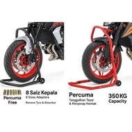 Proformance Universal Triple Tree Headlift Front Paddock Stand MOTOR STAND Depan Pedok ALL SUPERBIKE