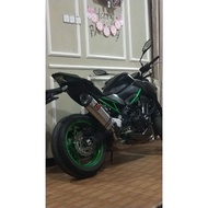 AKRAPOVIC MID PIPE SLIP ON EXHAUST kawasaki Z900 Z800 ZX6R ZX6