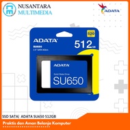 ADATA SU650 512GB SSD - SATA 3 SSD SATA III SSD - 2.5 inch SSD