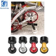 [Gazechimp] Folding Bike Seatpost Easy Wheel EZ Wheel Roller Travel Parking Easywheel