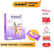 Playsafe Fit Tex 003 Condom (3's) - Extra Safe