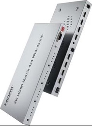 HDMI Matrix 4 x 4 support 4K / 3D / High-Definition Multimedia Interface Box 矩陣切換器