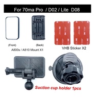 For 70mai pro plus+A500s suction cup holder for 70mai A800S A810 Lite d08 d02 DVR Holder for 70mai p