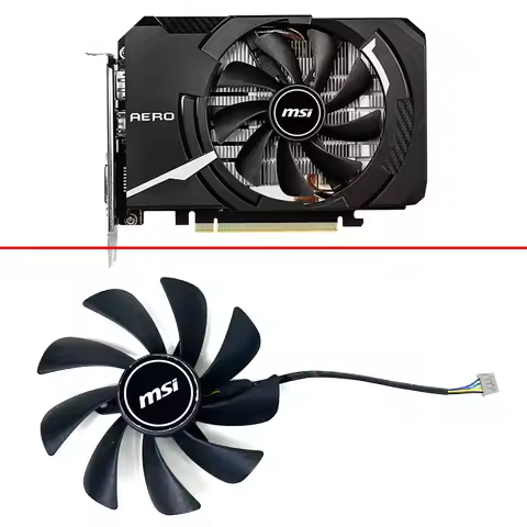 NEW Cooling Fan 95MM XY-D10015SH HA10015H12SB-Z DC12V 0.55A For MSI GTX1650 GTX 1660 Ti AERO ITX 6G 
