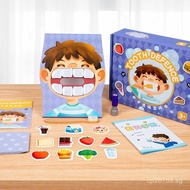 Teeth Toy Enlightenment Classroom Oral Defense Game Hygiene Cognition Puzzle Teaching Aids Quiet Boo