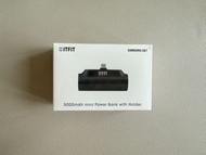 清屋 全新 ITFIT by Samsung C&T Type C 迷你 行動電源 連支架  5000mAh power bank 黑色