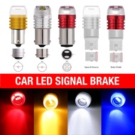 Car LED Signal Light Bulb Brake Light Backup Rear 1156 1157 T20 P21W W21W/5W P21/5W Orange Red White 3LED