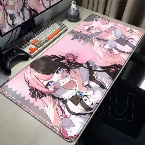 XXL Mouse Pad Laptop Extended Desk Mat Computer Gamer HD Mousepad Gaming PC Accessories idol VSPO Hi