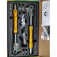 Rapido R2 series usd Fork Y15/Rs150/Nvx155 USD fork rapido plug & play R2 series standard fork