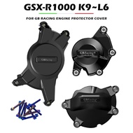 GB GSXR1000ฝาปิดเครื่องยนต์แข่งรถ2009-2016 K9-L6สำหรับอุปกรณ์เสริมฝาครอบป้องกันคลัตช์รถมอเตอร์ไซค์ซูซูกิเครื่องกำเนิดไฟฟ้ากระแสสลับ