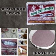 GOPAL WHITENING TOOTH POWDER/ SERBUK PEMUTIH GIGI TRADISIONAL