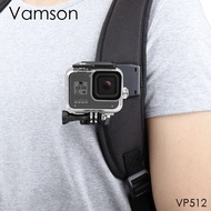 for GoPro 10 9 8 Accessories Backpack Clip Clamp Mount for Go Pro Hero 7 6 5 4 for Yi 4K for SJCAM for EKEN Action Camera