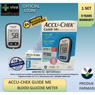 (5 Years Warranty) Accu-chek Guide Me Starter Kit Blood Glucose Meter Machine accuchek accucheck che