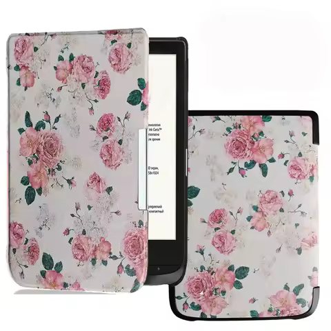 Case for Pocketbook Basic 4 and Pocketbook Color and Touch Lux 5 eReader (PB606/628/633)Case with Au