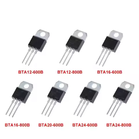 10pcs Bta12-600b Bta12-800b Bta16-600b Bta16-800b Bta20-600b Bta24-600b Bta24-800b
