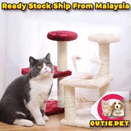 Cat Scratch Play Bed Toy Kucing Scratcher Cat Tree 3 Layer cat tree 40cm