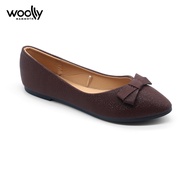 Woolly Holly Brown Flats Shoes
