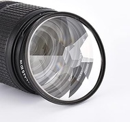 77mm Octagon Camera Filter, Photo Foreground Blur, Movie and TV Prop, Glass Prism SLR Special Effect